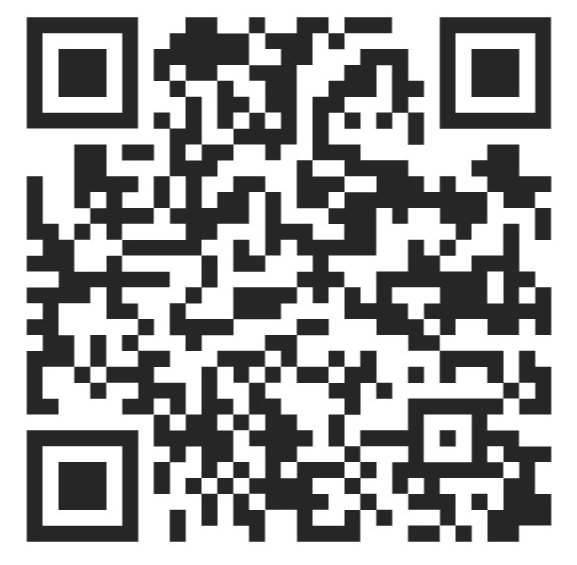 QR kód na svatbu na kartičce Share love